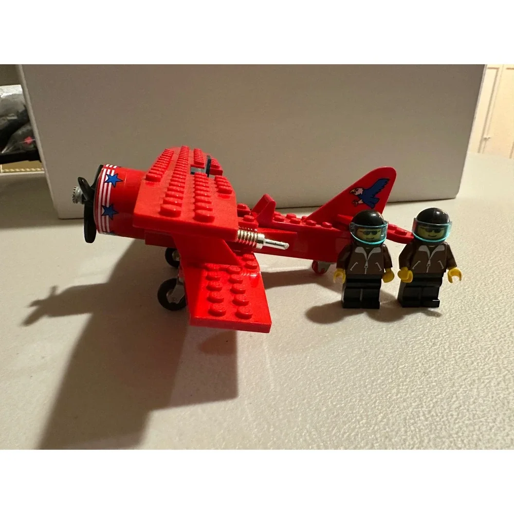 LEGO 6615 Eagle Stunt Flyer 1996 Complete w/ Instructions Vintage Town